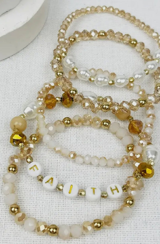 Faith Bracelet Stack