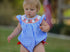 Smocked flag girls bubble