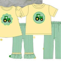 Farm life tractor pant set