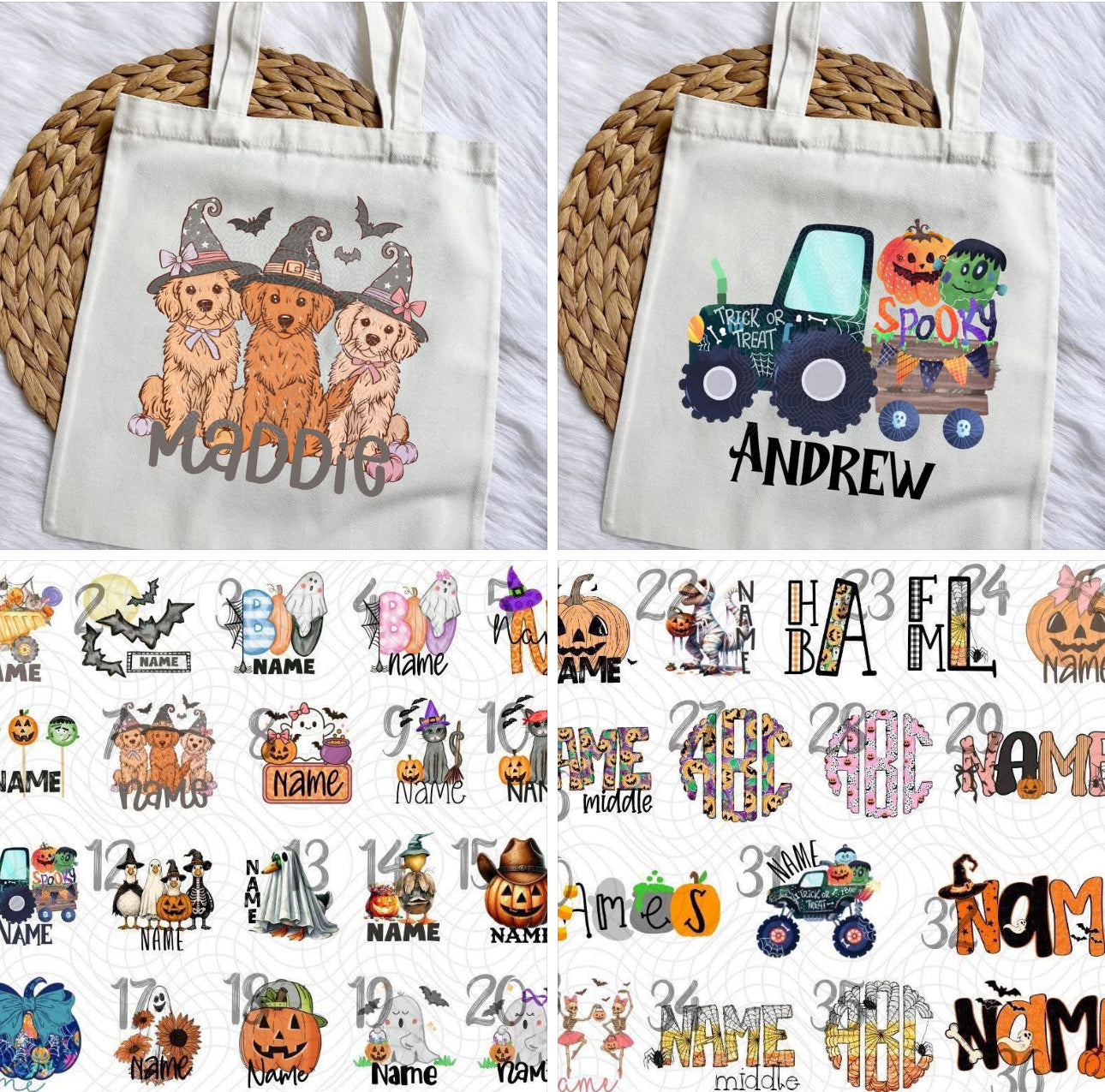 Halloween Bags ETA EARLY OCT