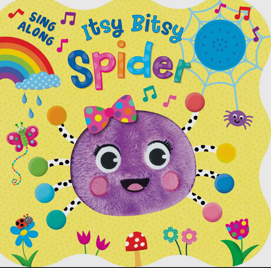 Itsy bitsy spider sing along book
