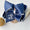 Navy Nativity bow