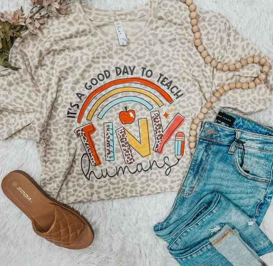 It’s a good day to teach tiny humans
