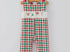 Christmas plaid smocked Jon Jon