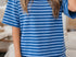 Blue/navy short set