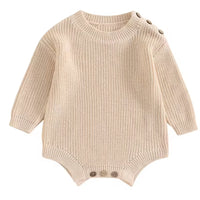 Chunky sweater romper