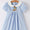 Blue plaid rabbit dress