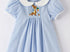Blue plaid rabbit dress