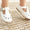 White vintage shoes