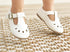 White vintage shoes