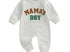 Mama’s Boy Grey Romper