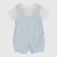 Boys gingham romper