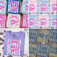 Back to school tees ETA JULY