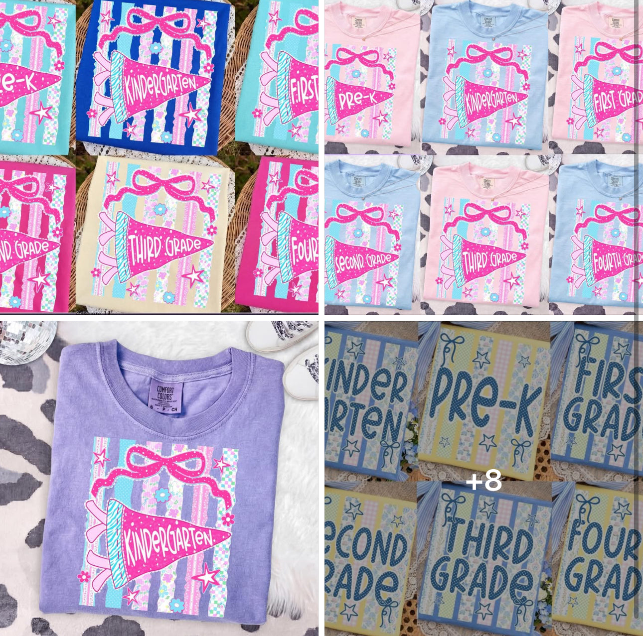 Back to school tees ETA JULY