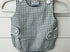 Teal gingham boy bubble three sisters