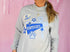 Kentucky appliqué mock neck