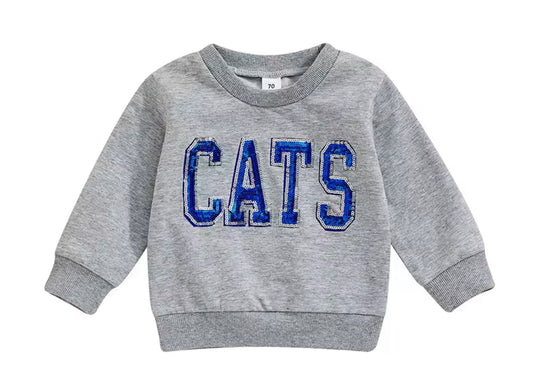 CATS sequin pullover