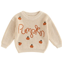 Knit Pumpkin sweater