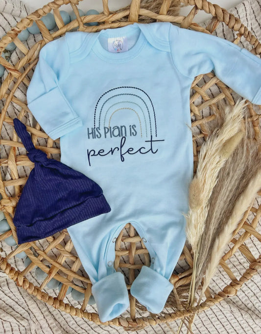 His plans are perfect, blue