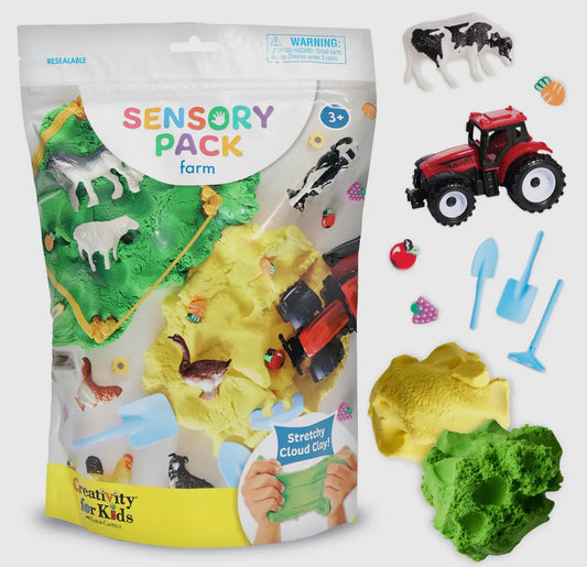 Sensory pack farm play set