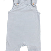 Striped romper NB - EMBROIDERED