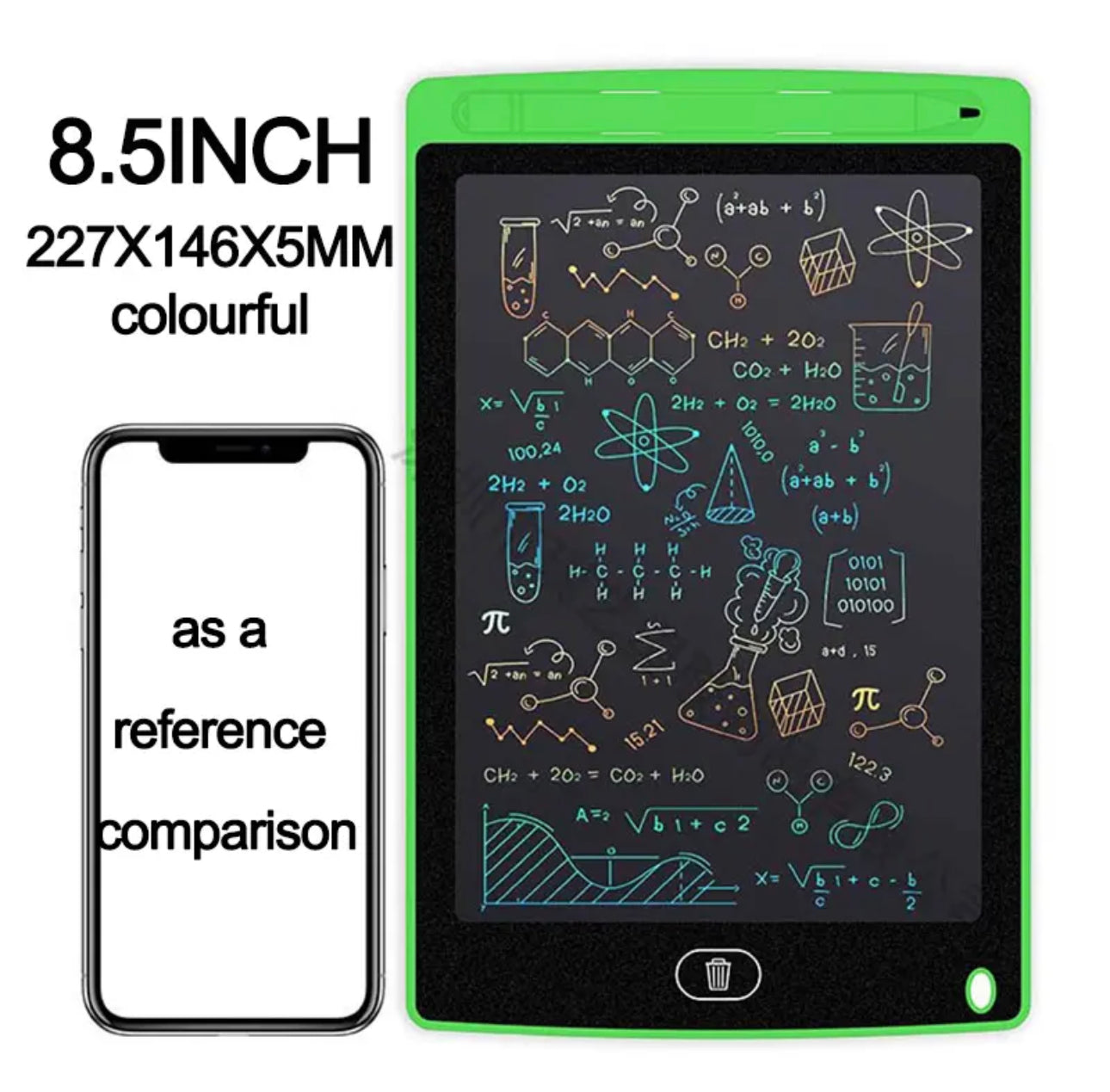 Magic erase drawing board