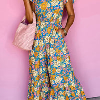 Floral jumpsuit