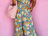 Floral jumpsuit