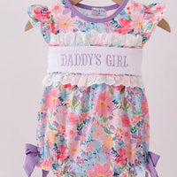 Daddy’s girl smocked bubble