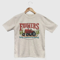 Farmers keep America growing tee - red