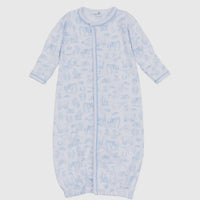 Wild West toile converter - blue