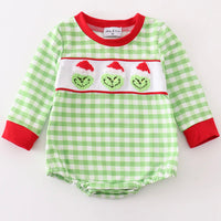 Boys French knot Christmas bubble