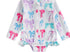Multi color bow swim Rashguard