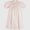 Light pink smocked pearl bishop dress