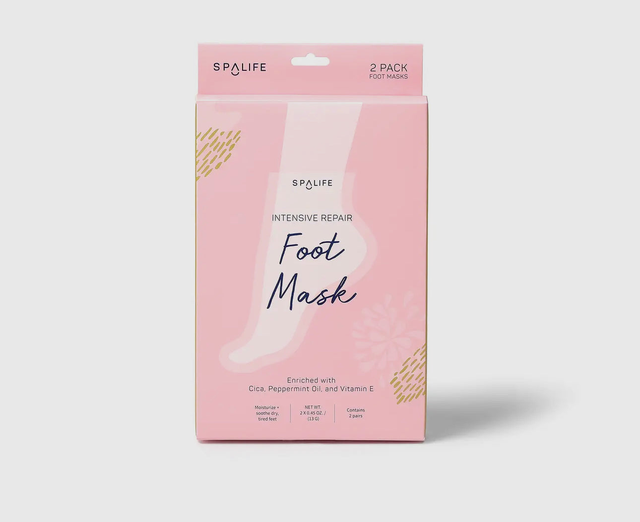 Intensive repair foot mask 2 pack