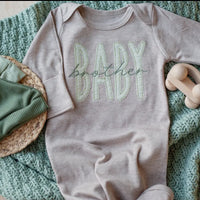 Baby brother knot gown
