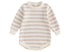 Knit sweater striped romper