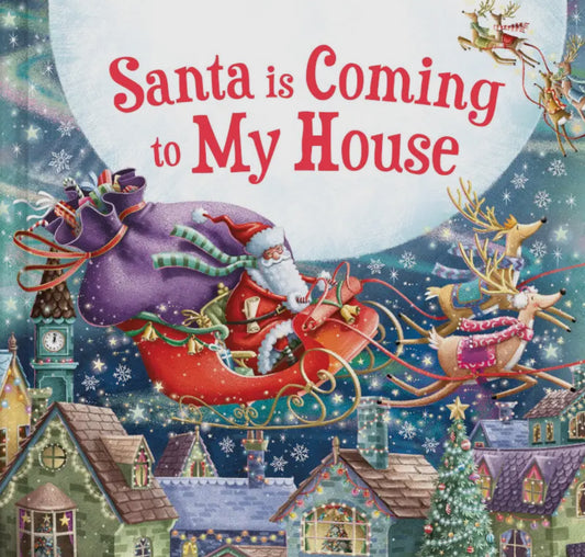 Santa is coming to my house book