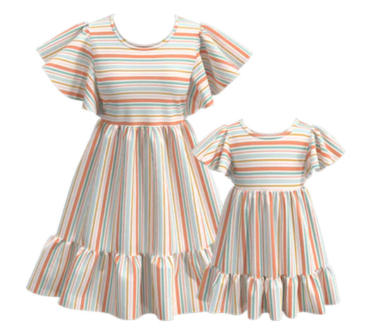 Mama & Mini striped dress (MAMA)