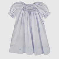 Lavender smocked dress