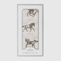 Galloping Horse bamboo swaddle