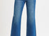 Tummy control mid rise ankle fray hem