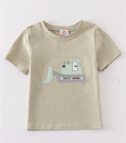Gray excavator top