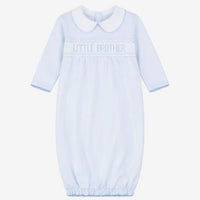 Little brother smocked gown