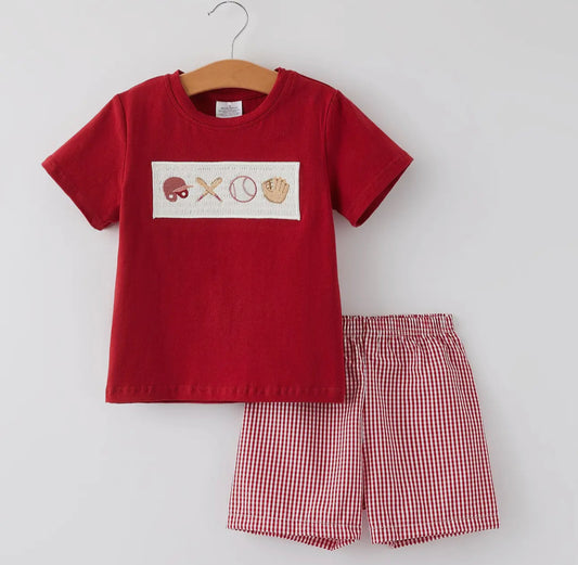 Baseball short set
