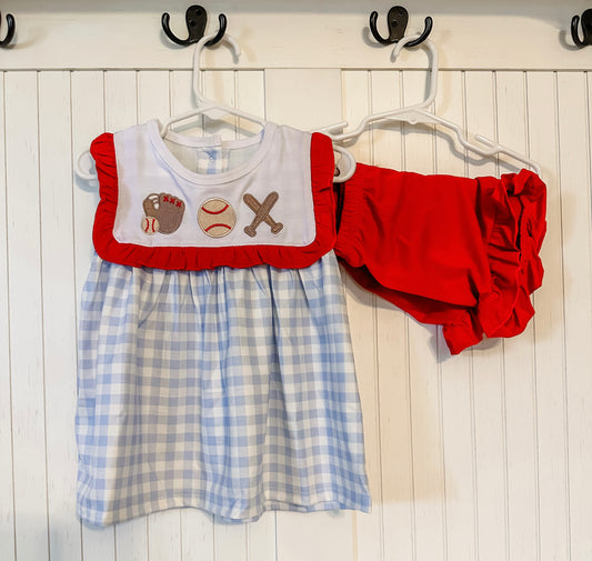 Girls baseball set