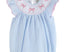 Smocked bow romper