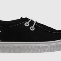 Parker black & white boys shoes