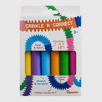 Crinkle and connect pack of 6