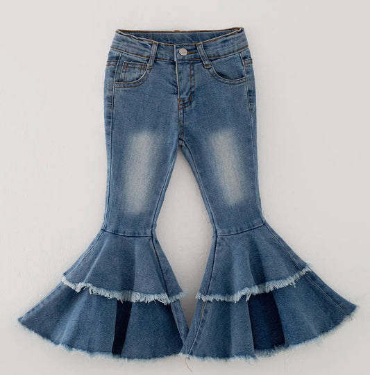 Double layer bell bottoms